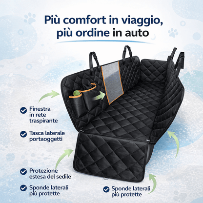 Trasportino Impermeabile Auto per cani - PuriPet Air